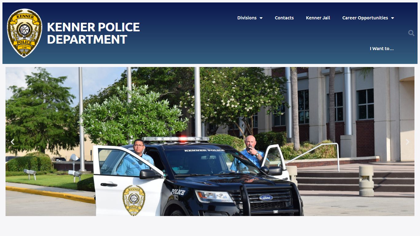 Kenner Police Department – Knowledge. Pride. Dedication.